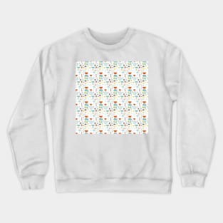 My Vintage Kitchen Pattern Crewneck Sweatshirt